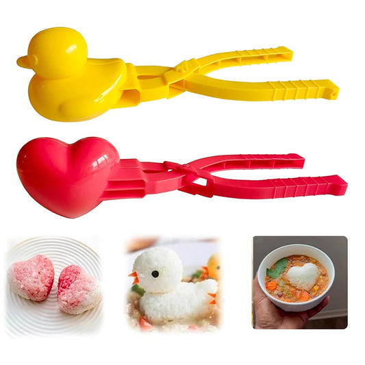 Duck or Heart - Rice Mold Maker