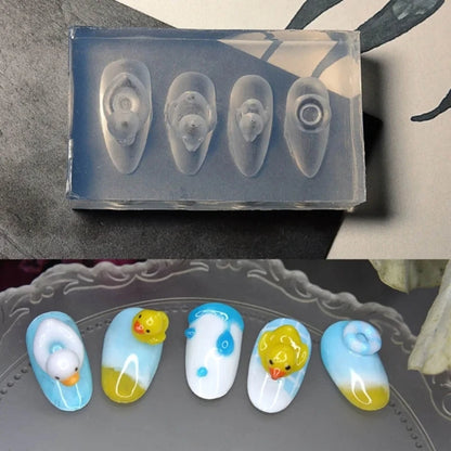 Duck Nails - 3D Mold for Resin Casting