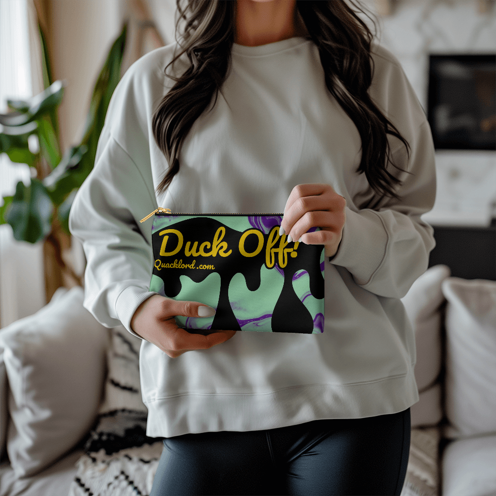 Duck Off! - Zipper Pouch